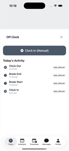 LotHours interface — actual App Store screenshot