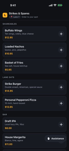 LaneTab interface — actual App Store screenshot